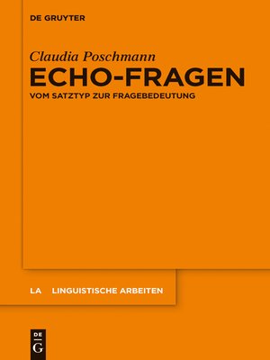 cover image of Echo-Fragen